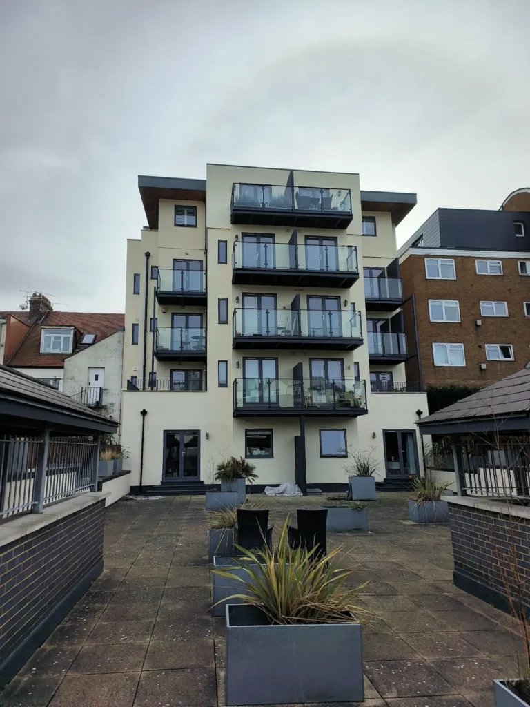 Exterior flats
