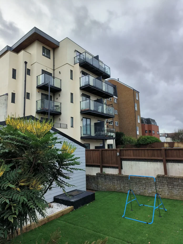 Exterior flats